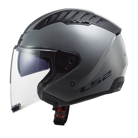  LS2 Copter 2 Güneş Vizörlü Açık Kask (Nardo Gri)