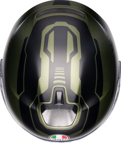  AGV Irides Sakai Güneş Vizörlü Açık Kask (Mat Yeşil - Siyah)