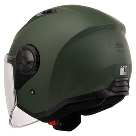  LS2 Airflow 2 Açık Kask (Mat Yeşil)