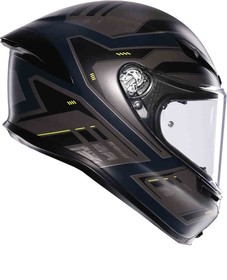  AGV K6S MPLK Enhance Kapalı Kask (Mat Gri - Fluo Sarı)