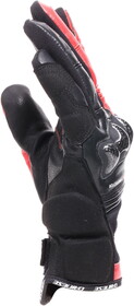  Dainese Reacto Karbon Yazlık Kısa Eldiven (Siyah-Lava Kırmızı)