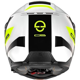  Schuberth C5 Çeneden Açılır Kask (Eclipse Sarı)