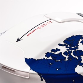  Schuberth C5 Çeneden Açılır Kask (Globe Mavi)
