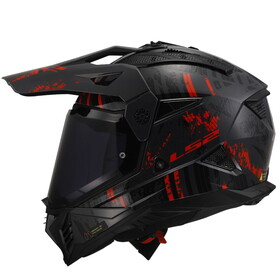  LS2 Pioneer 2 Kask Camı (Siyah)