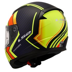  LS2 Rapid 2 Extra Kapalı Kask (Mat Neon Sarı-Navy Mavi)