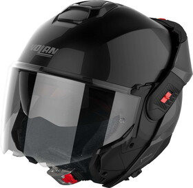  Nolan N120.1 Classico Çenesi Arkaya Açılır Kask (Parlak Siyah - 301)