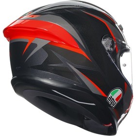  AGV K6S MPLK Slashcut Kapalı Kask (Siyah-Gri-Kırmızı)