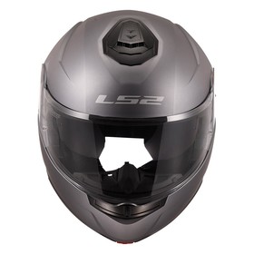  LS2 Strobe 2 Çeneden Açılır Kask (Mat Titanyum)