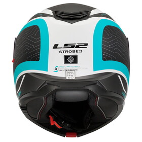  LS2 Strobe 2 Victory Çeneden Açılır Kask (Mat Titanyum-Beyaz-Metal Mavi)