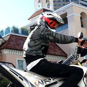  Scoyco G08 Kross Gözlük (Kırmızı)