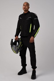  Prohel Colombia Motosiklet Montu (Sarı-Siyah)