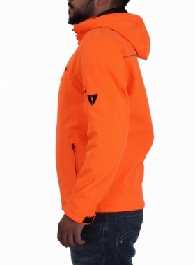  Venom Jaws Kapşonlu/Korumalı Softshell Mont (Turuncu)