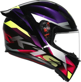  AGV K1S Fastlap Kapalı Kask (Siyah-Mor-Pembe)