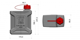  Givi TAN01 Benzin Bidonu (2.5-Lt.)