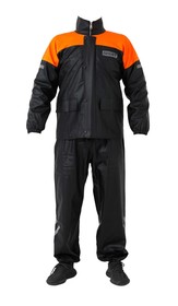  Forte GT 1134 PVC Reflektörlü Yağmurluk Alt-Üst Takım (Siyah-Turuncu)