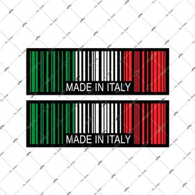  Mr.Sticker RFHLM140 Reflektif Made In Italy Yazılı Barkod Etiketi 2 li Set