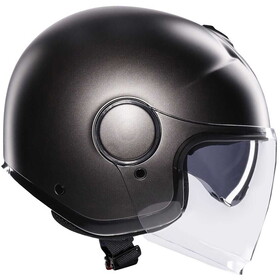  AGV Eteres Güneş Vizörlü Açık Kask (Mat Asfalt Gri)