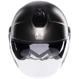  AGV Eteres Güneş Vizörlü Açık Kask (Mat Asfalt Gri)