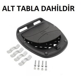 Givi ALP44B2 Alpina Alüminyum Arka Monolock Çanta (Siyah)