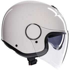  AGV Eteres Güneş Vizörlü Açık Kask (Beyaz)