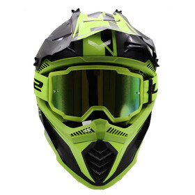  LS2 Charger Goggles Motokross Gözlük (Neon Sarı)