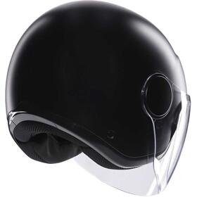  AGV Eteres Güneş Vizörlü Açık Kask (Mat Siyah)