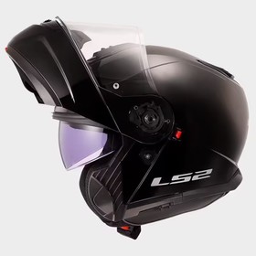 LS2 Strobe 2 Çeneden Açılır Kask (Mat Siyah)