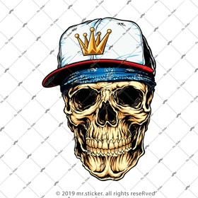  Mr.Sticker SKL51 Rapci Kurukafa Etiketi