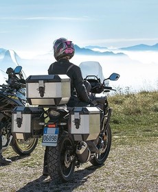  Givi ALA44A Trekker Alaska Çanta (Gümüş) (44 Litre)
