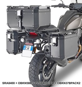  Givi OBKN58B Trekker Outback Çanta (Siyah)