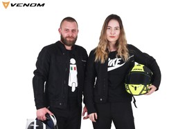  Venom Urban Yazlık Fileli Bayan Motosiklet Montu