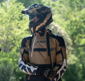  LS2 X-Master Kışlık Mont (Kum-Siyah-Gri)